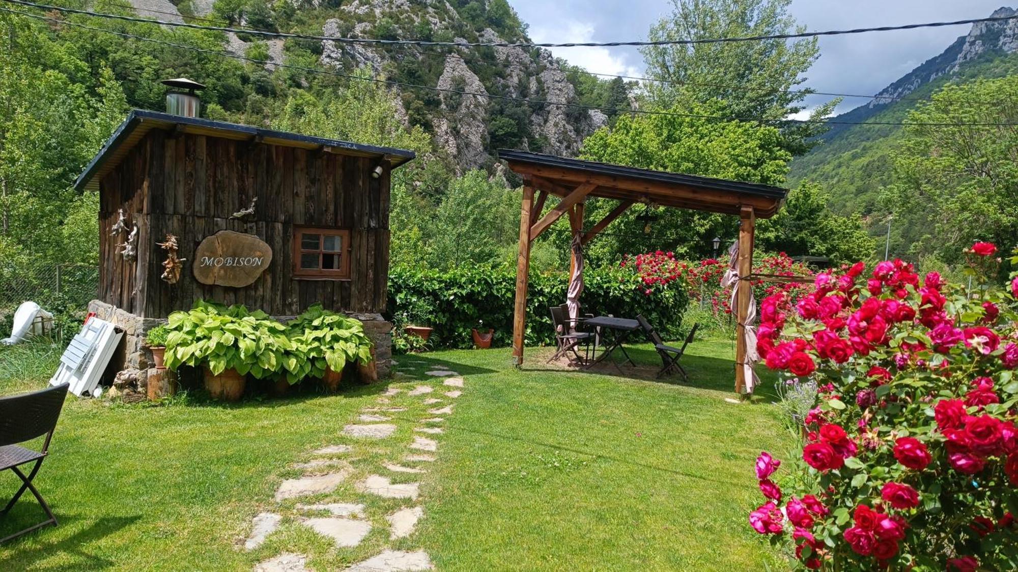 Apartamentos Mobison Salinas de Bielsa Buitenkant foto